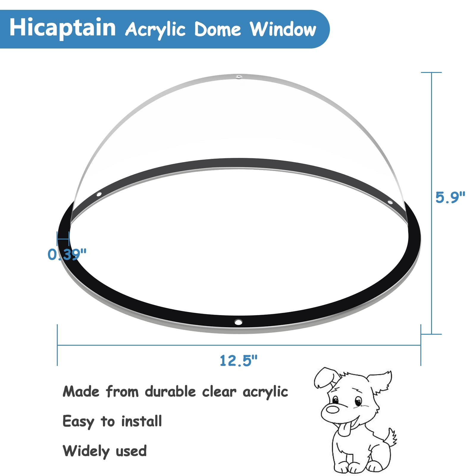 HiCaptain cleaning cloth shown beside the acrylic surface for easy maintenance