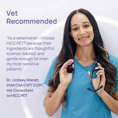 HICC PET Dog Dental Care Spray with rotating head reaches back teeth for thorough cleaning.