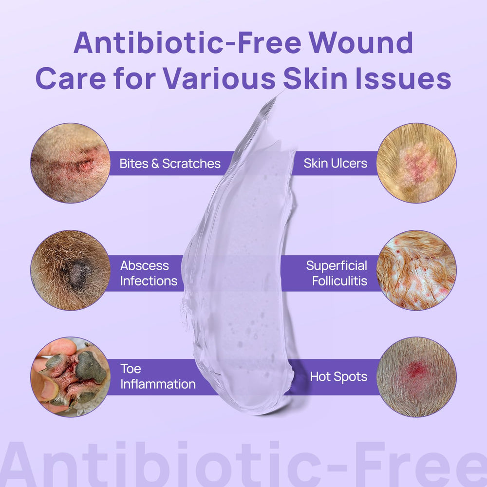 HICC PET protective film forming over skin after gel application
