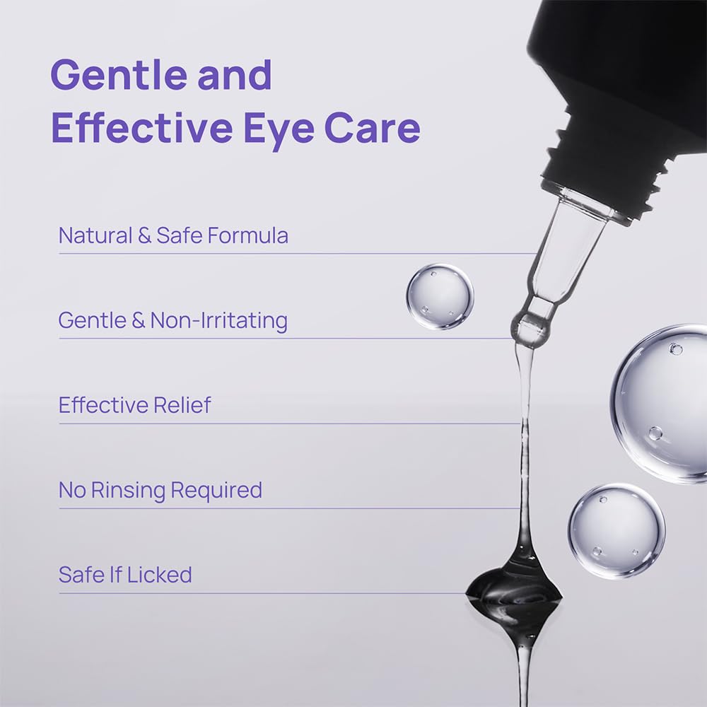 HICC PET Eye Gel HOCl technology close-up emphasizes natural safety