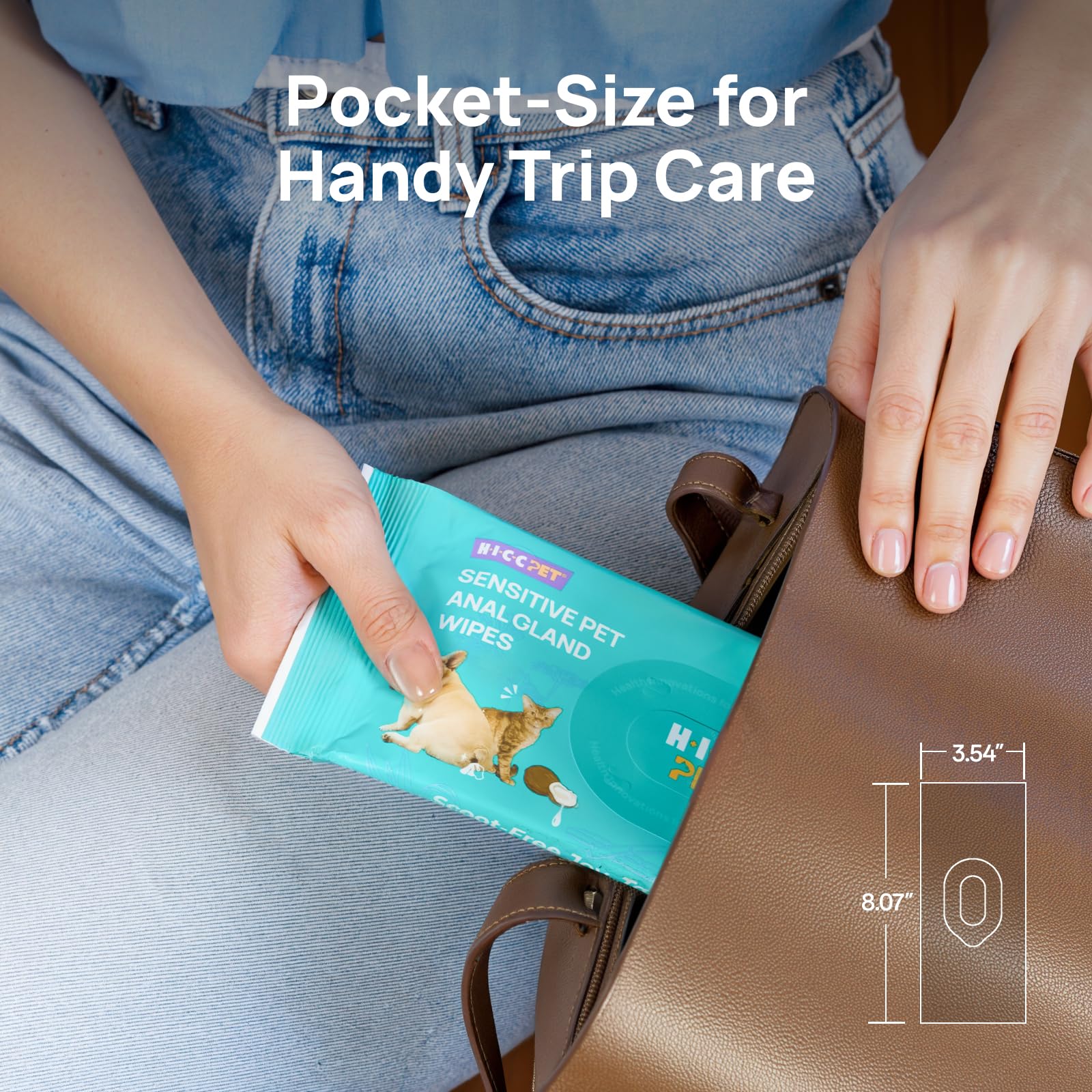 HICC PET wipes vet recommended — trusted for gentle, regular cleaning.