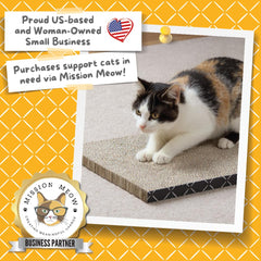 Hide & Scratch scratcher refill pad shown ready for box integration