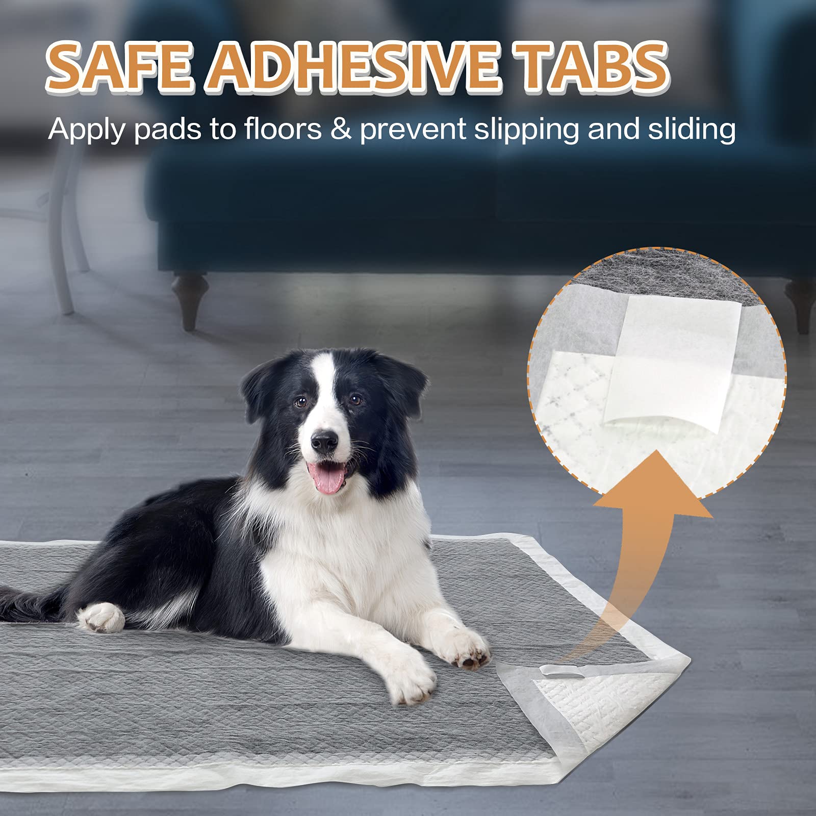HIDOGGYLD four-sided barriers pads protect floors from leaks