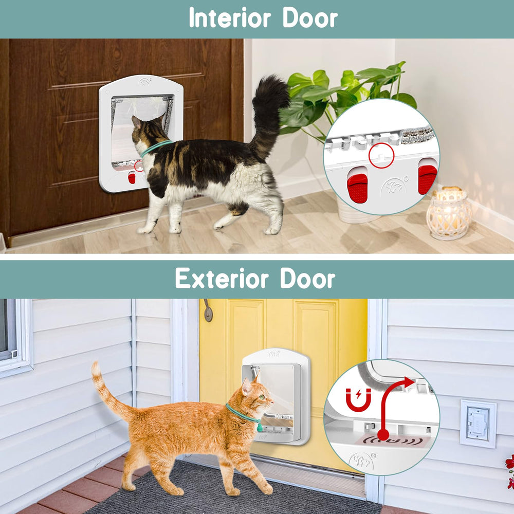 HIDROSIL white frame blends with decor while sealing out drafts.