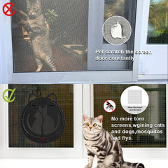 HIDROSIL durable ABS material demonstrates long-lasting pet door for busy households.