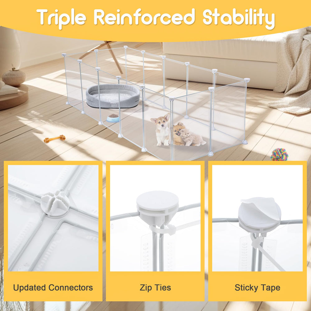 Hiflora playpen safe secure environment promotes stress free pet time