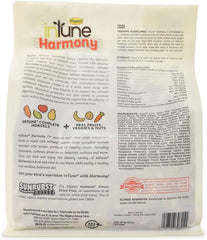 Higgins Intune Harmony 2-pack front view highlights convenient multi-pack for households with parrot nutrition