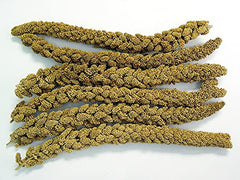 Higgins Spray Millet Bird Treats closeup — single-ingredient millet for natural snacking and bonding.
