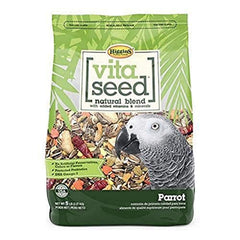 Higgins Vita Seed Natural Parrot 5 lb bag with premium seed mix for parrots