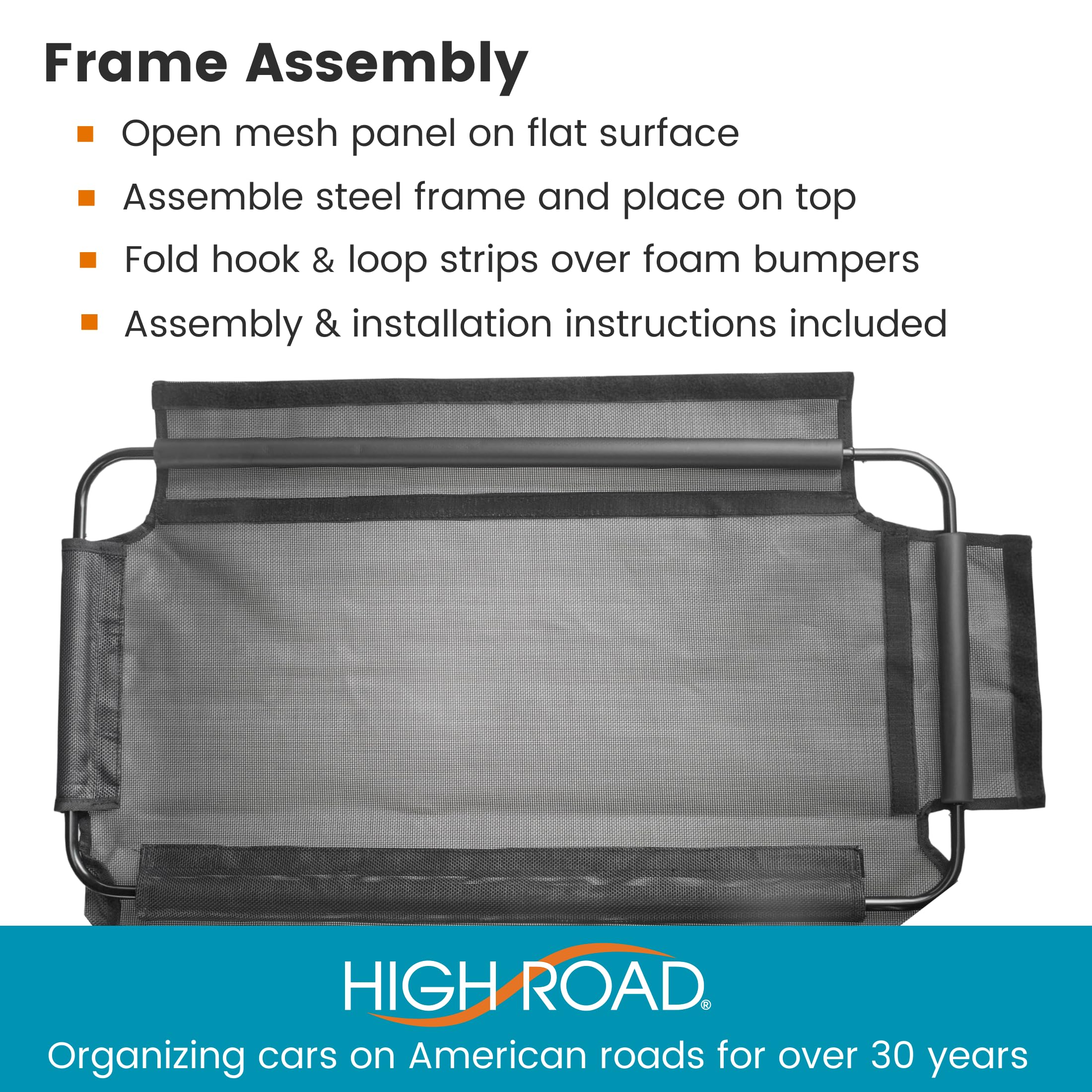 High Road barrier works across SUVs sedans and trucks with secure coverage