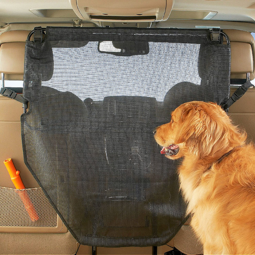 High Road barrier top panel with sturdy frame keeps upright during daily trips