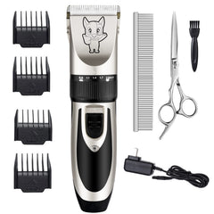 Highdas dog grooming kit clippers quiet motor delivers calm grooming for anxious pets.