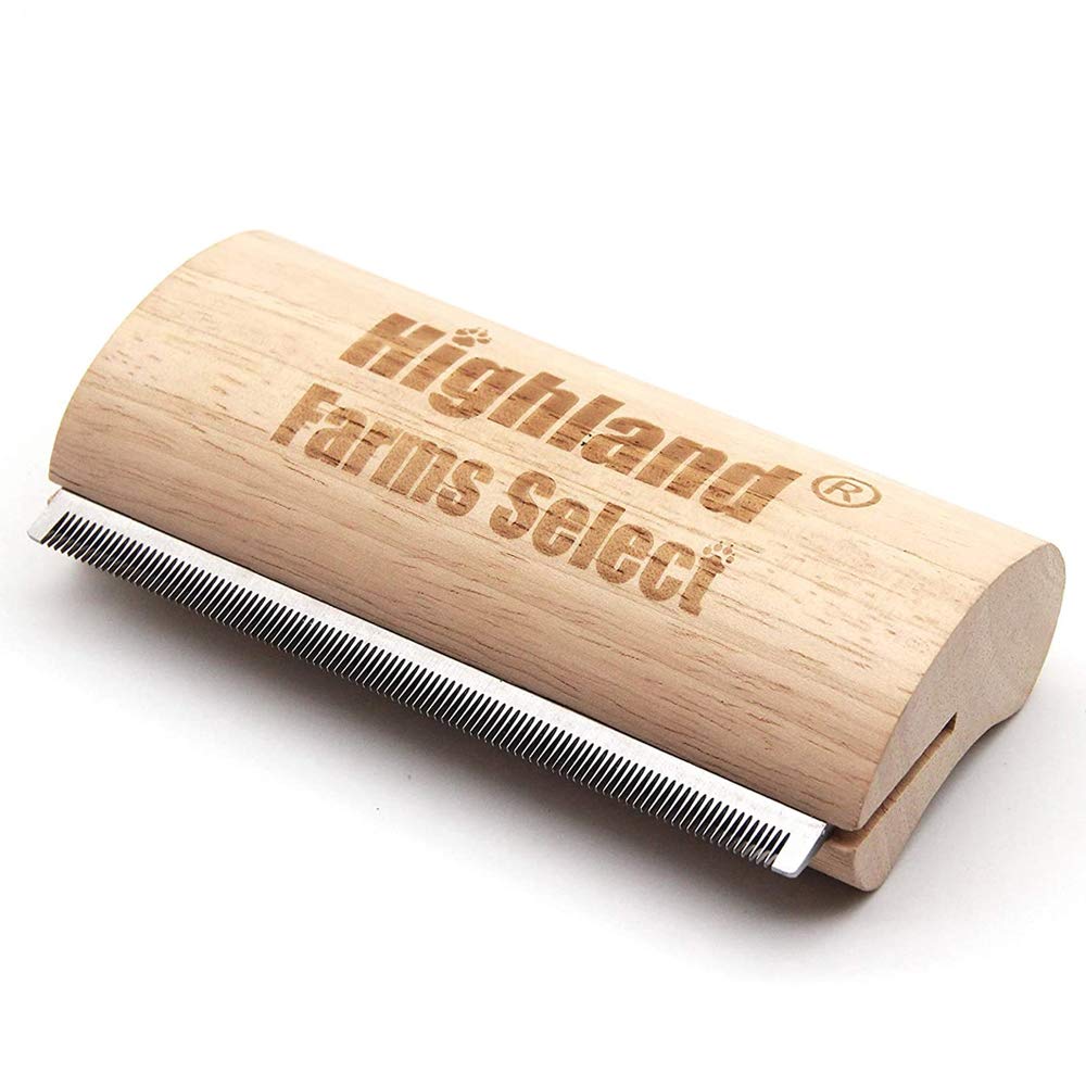 Highland Farms Select cepillo deshedding de 5 pulgadas para perros y gatos elimina pelo suelto