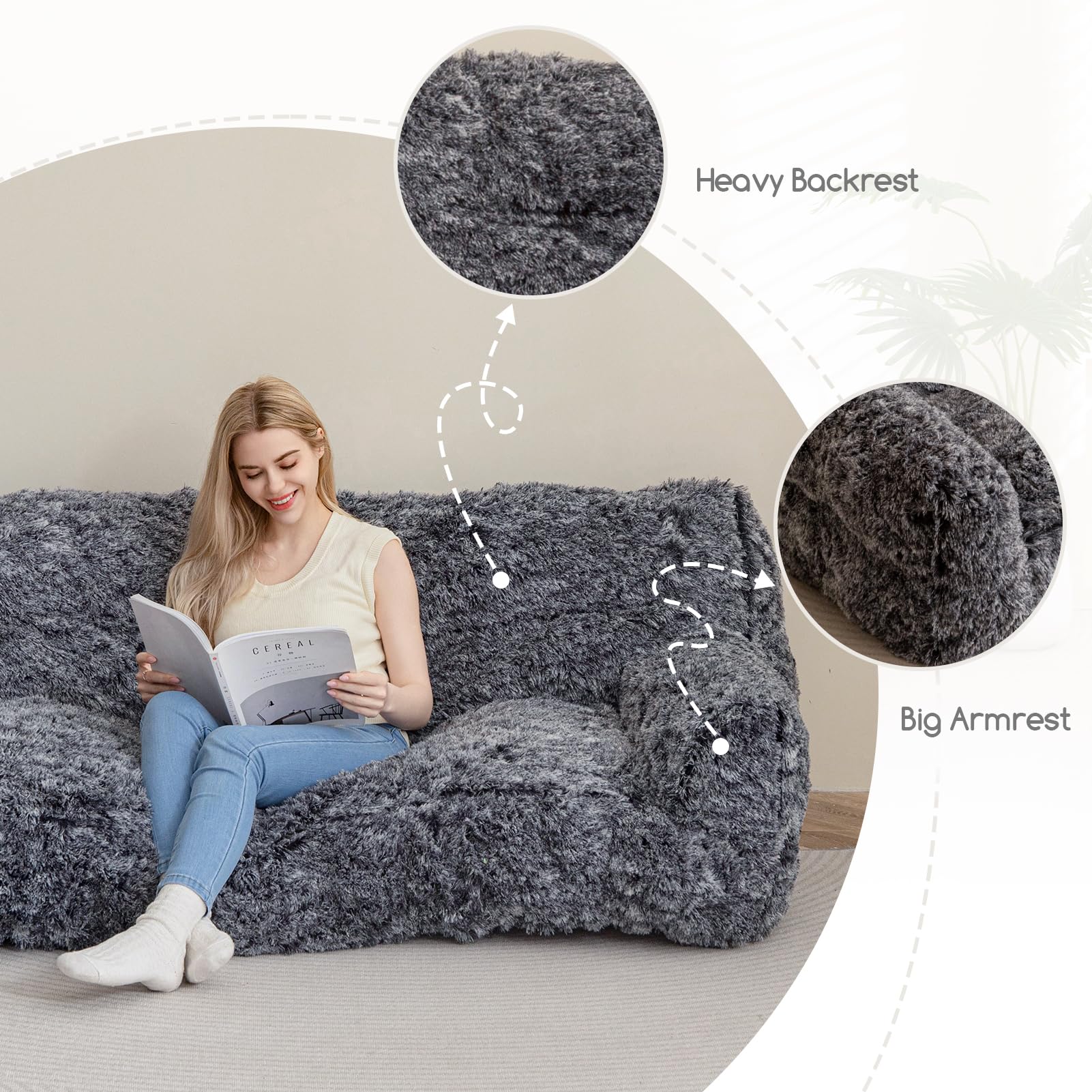 HIGOGOGO non-slip bottom detail highlights stable placement on floors and surfaces.