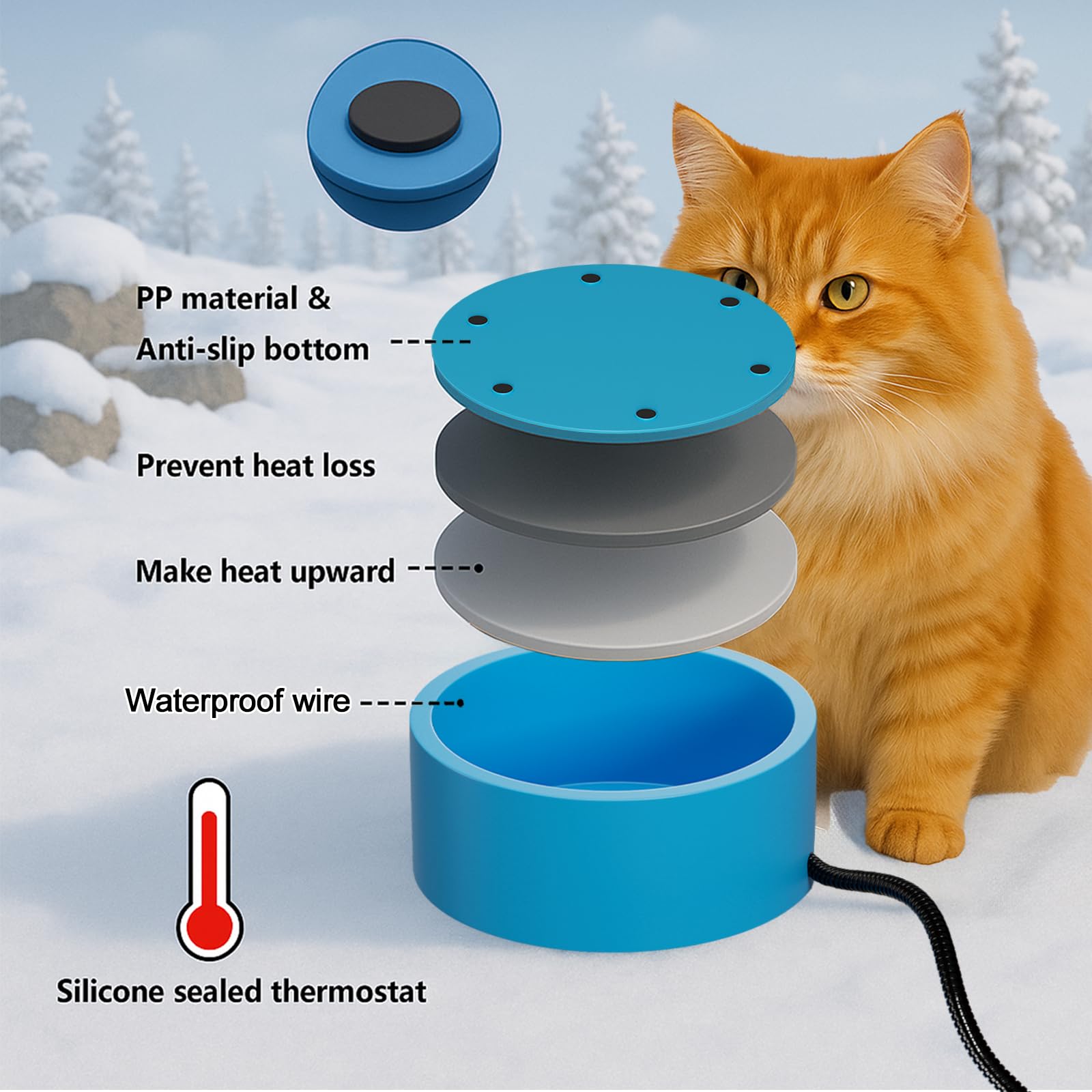 Higoro plug-in design offers quick setup for winter watering.