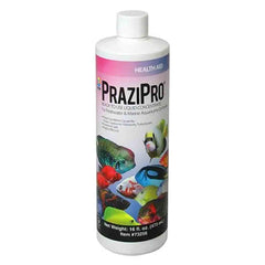 Hikari Prazipro 16oz bottle for aquarium parasite control and treatment.