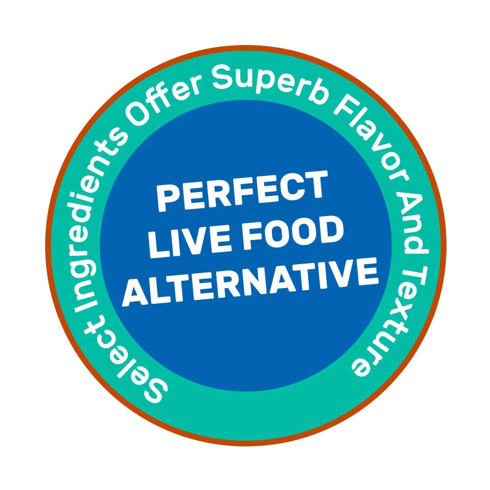 Hikari Tropical Food Sticks being fed to tank for immune-support potential
