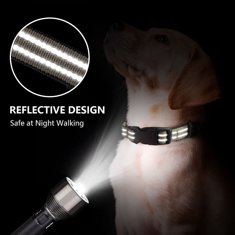 Hikiko collar martingale marrón para uso diario, estilo y seguridad