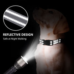 Hikiko collar martingale tamaño grande ofrece ajuste cómodo y seguro.