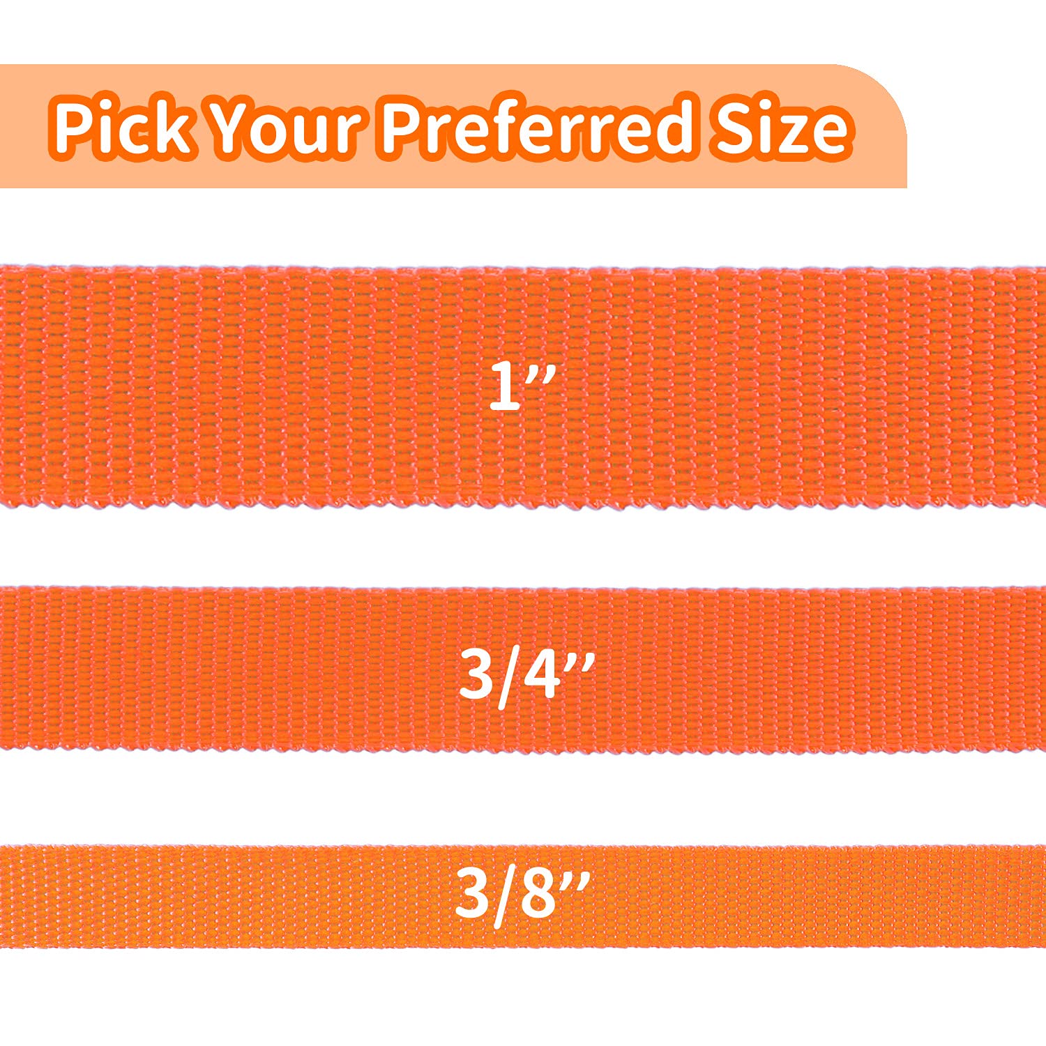 Hi Kiss durable nylon-weave leash close-up highlighting rugged construction.