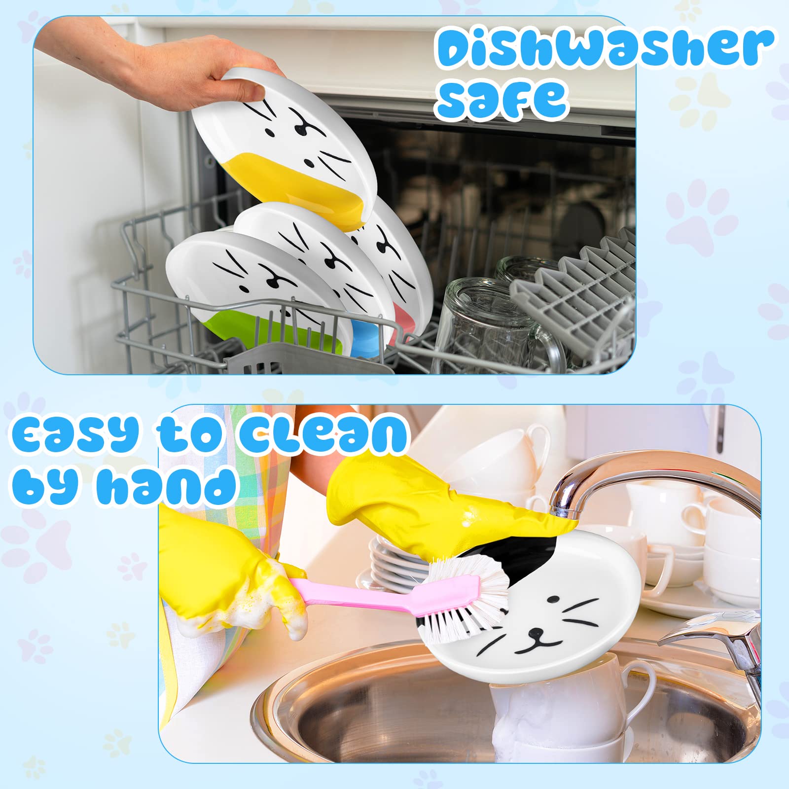 Hillban non-slip base keeps bowls steady while pets eat