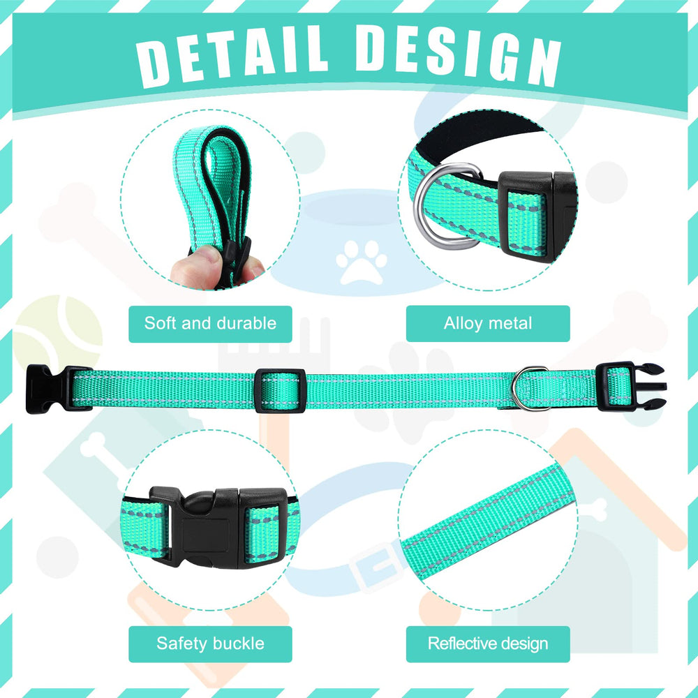 Hillban purple reflective collar enhances visibility during nighttime jaunts and safety