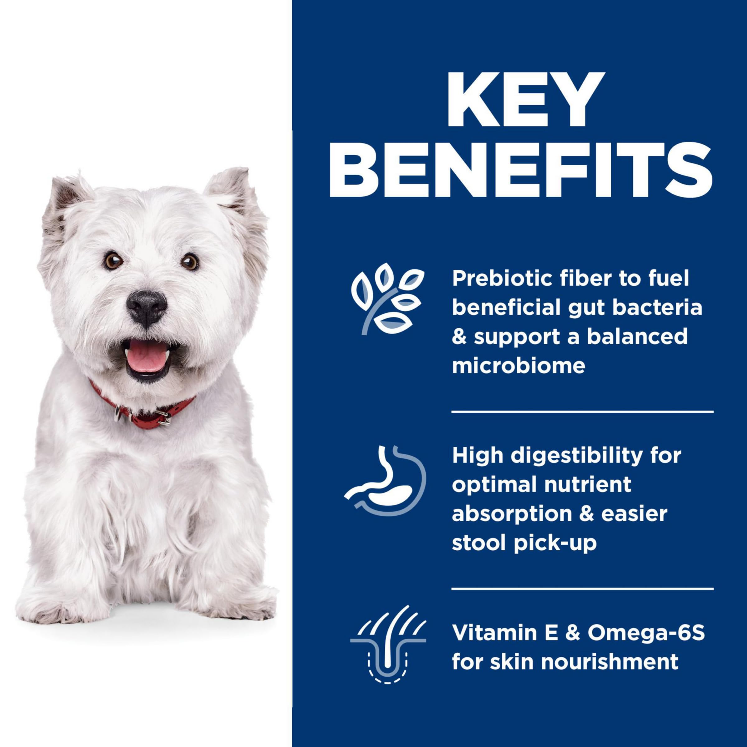 Hill's Science Diet Omega-6 Vitamin E coat nourishment closeup