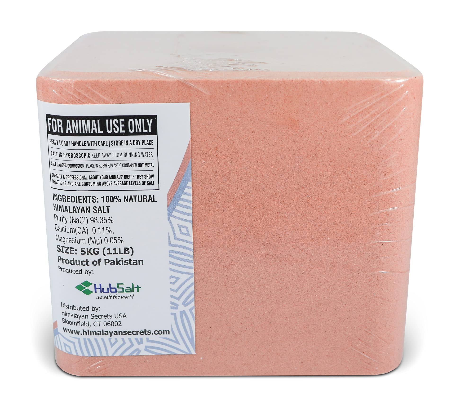 Himalayan Secrets durable salt lick block designed for outdoor use