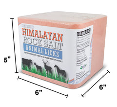 Himalayan Secrets pure natural salt block with 84 minerals