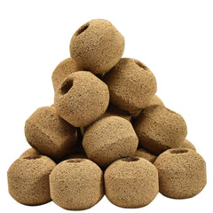 Hipanda ceramic bio sphere closeup showing dust-free pores for efficient filtration