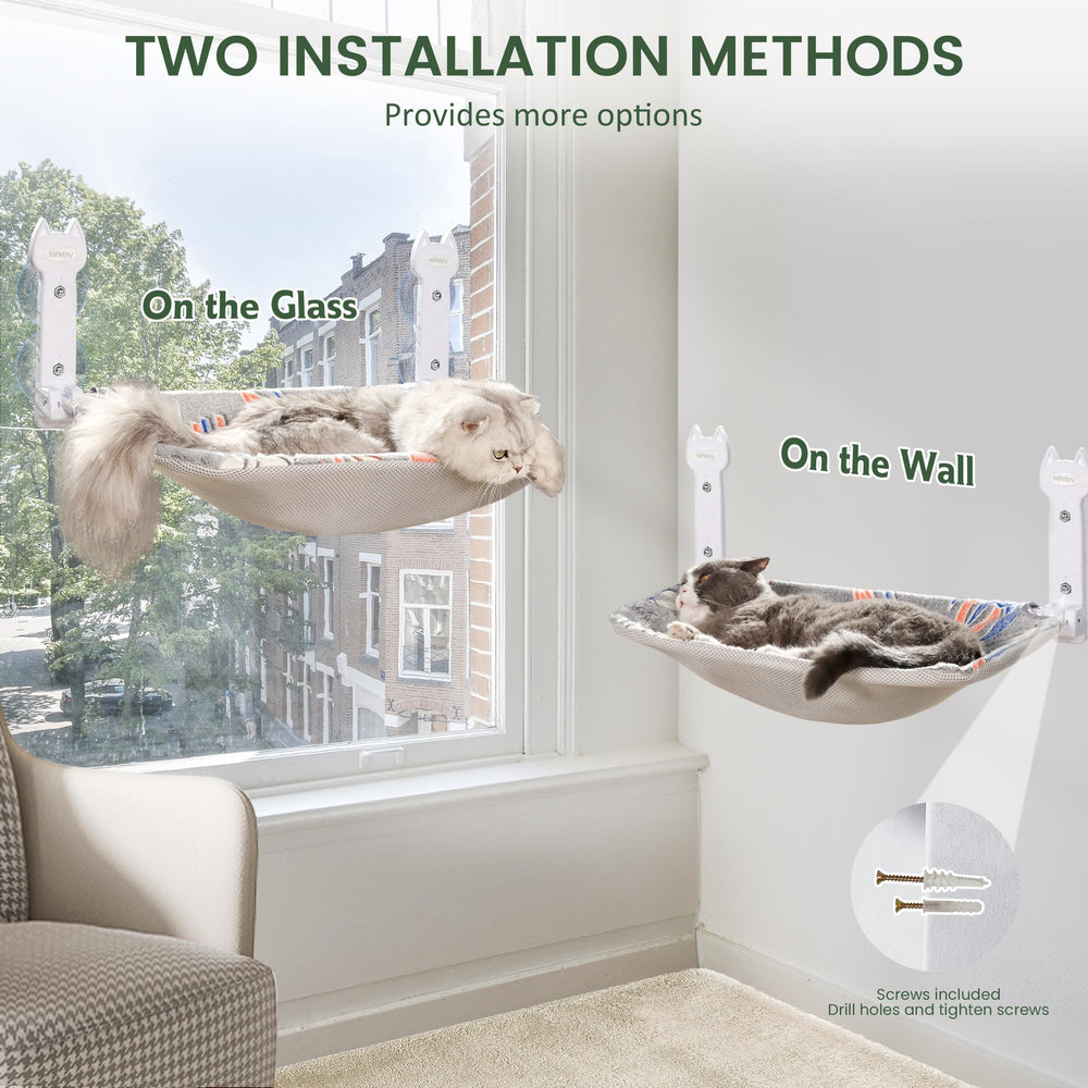 HiPetpy bird-watching view facilitates natural cat exercise and relaxation