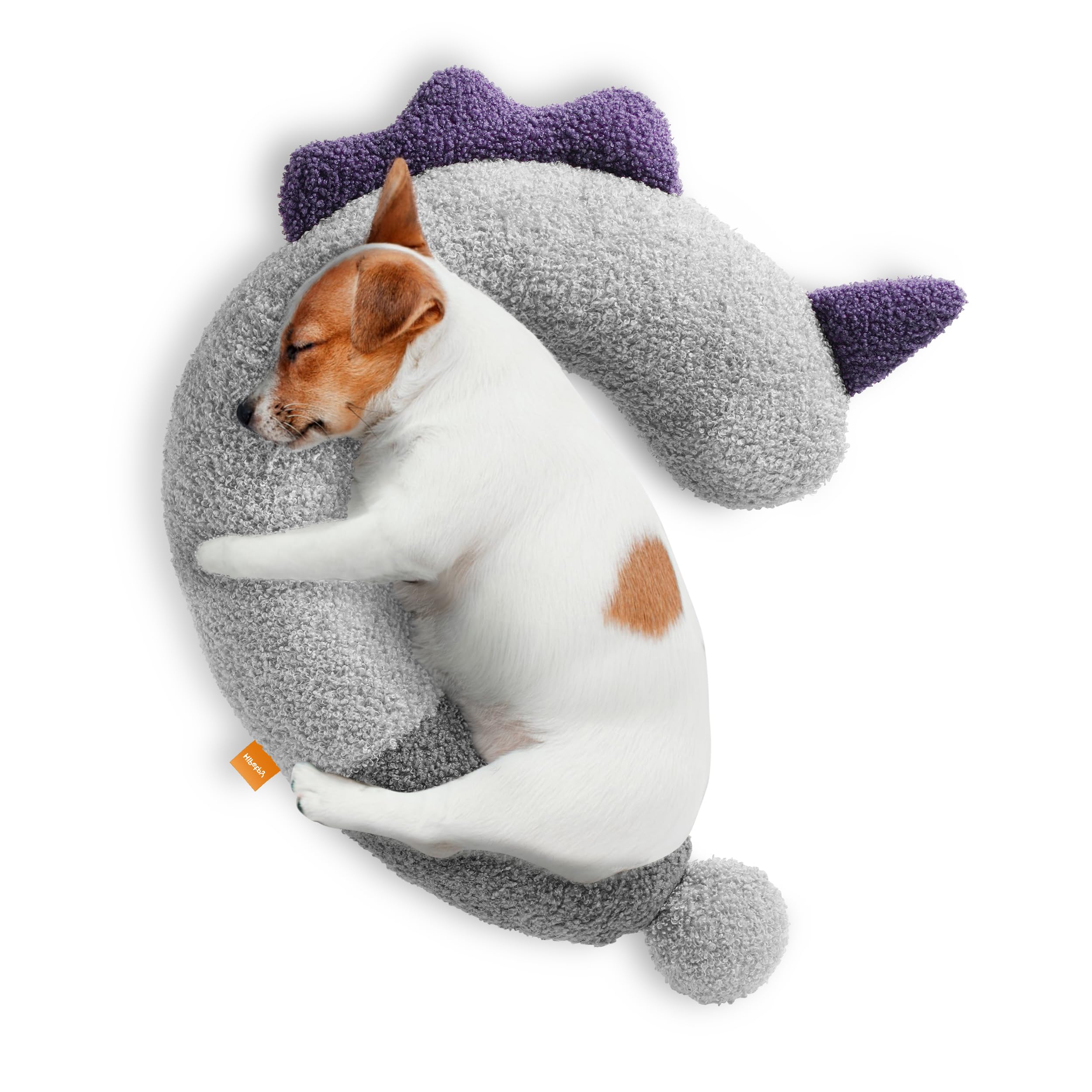 HiPetpy dog calming pillow neck-support for secure sleep posture.