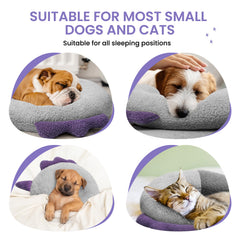 HiPetpy dog calming pillow washable-cover keeps bedding clean after adventures.