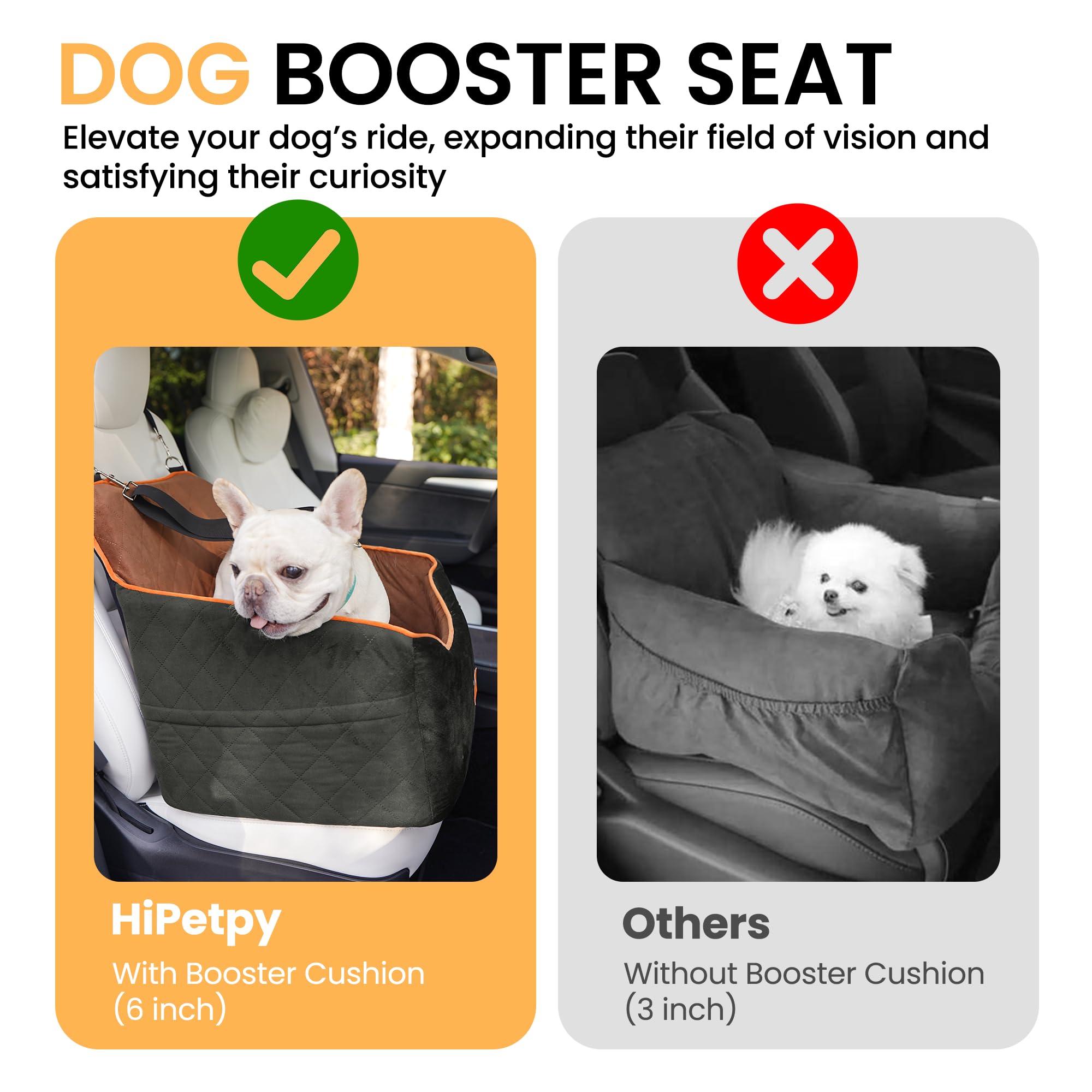 HiPetpy washable cover simplifies cleaning after adventures.