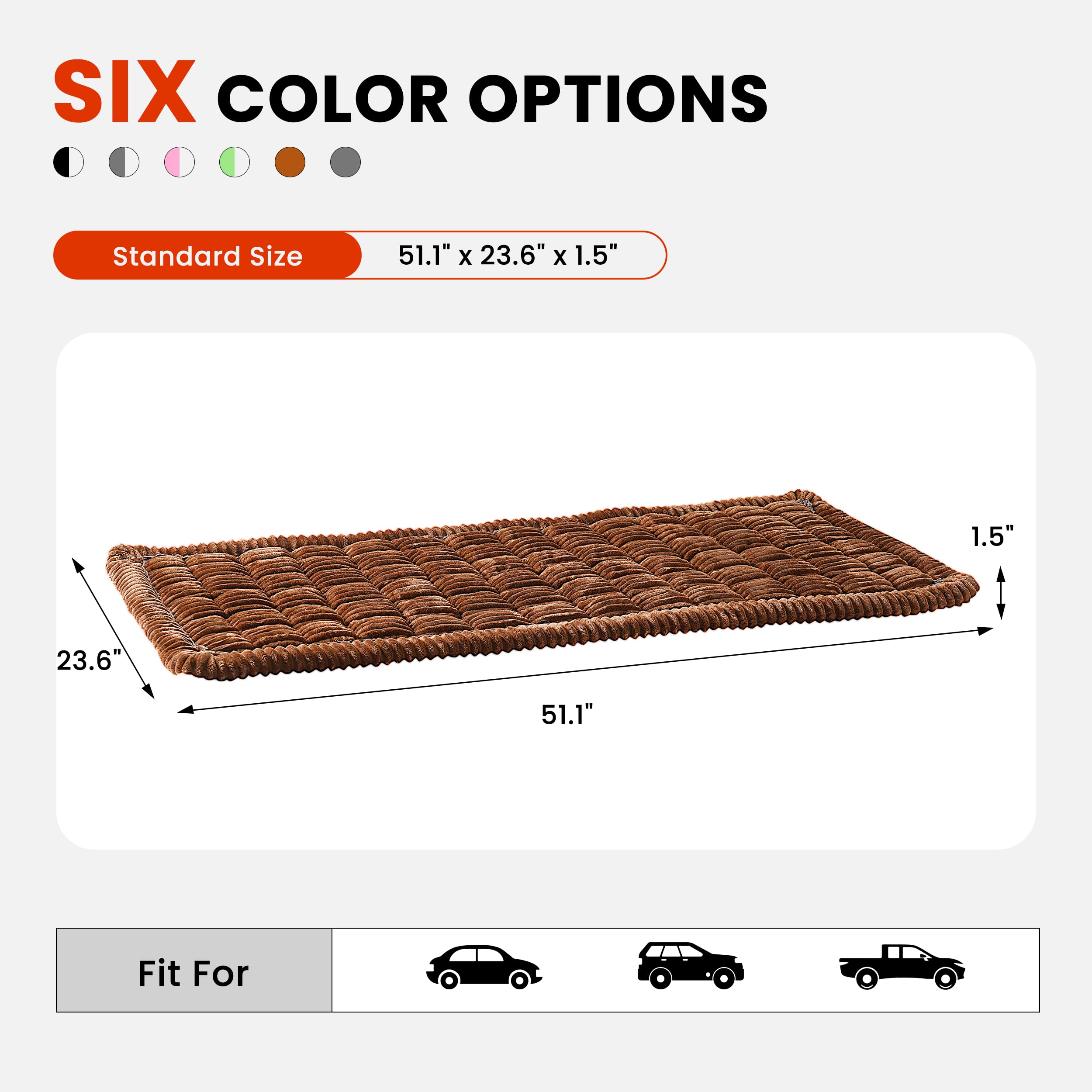 HiPetpy soft cotton padding cushions joints for comfortable travel.