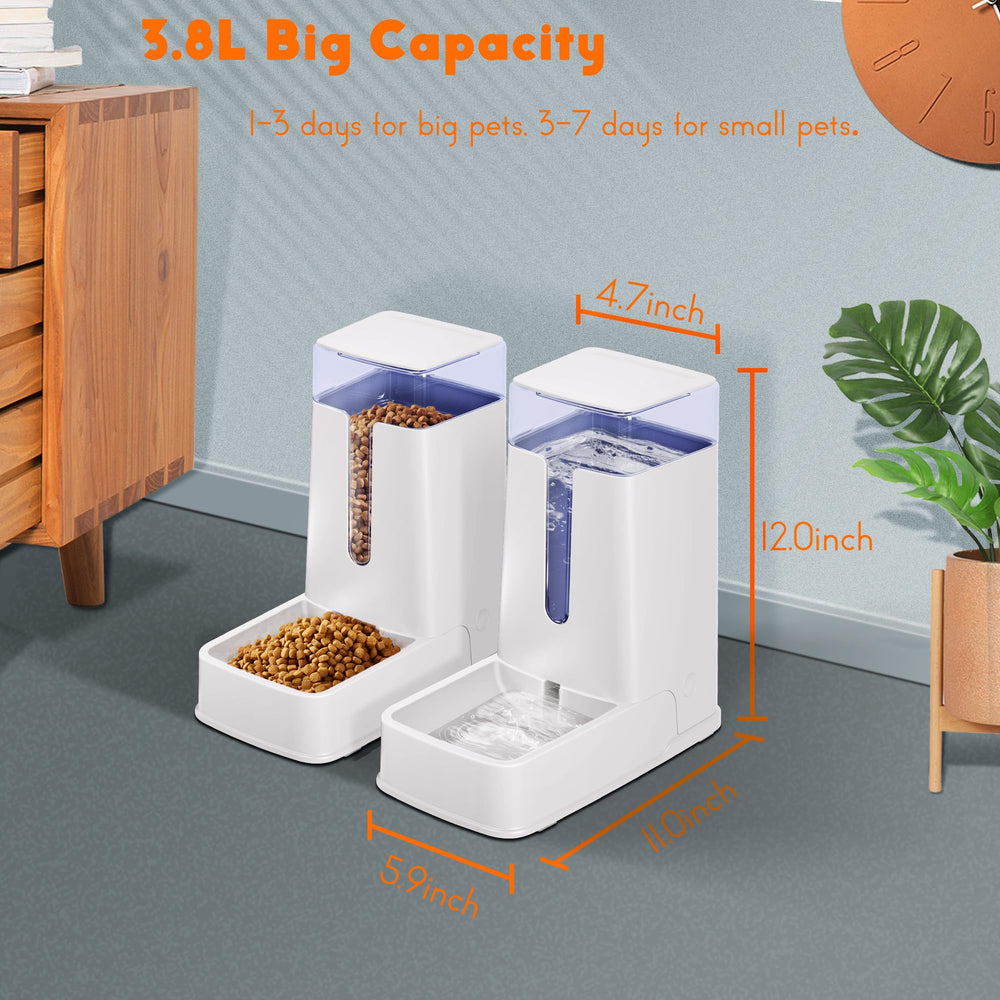 Hipidog cat water dispenser siphon system prevents leaks for clean setup.
