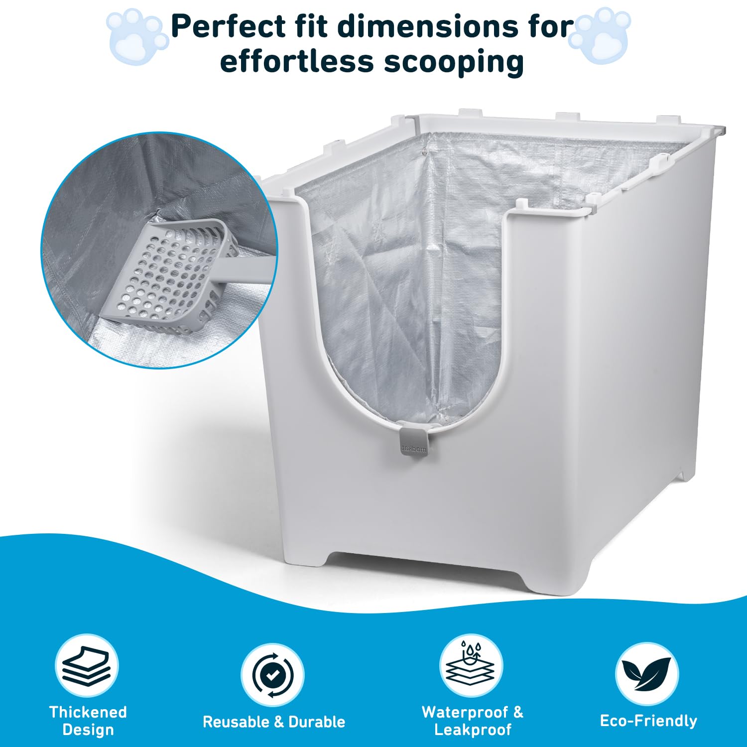 HIREGIGI liner F leak proof tarpaulin keeps liquids inside the box