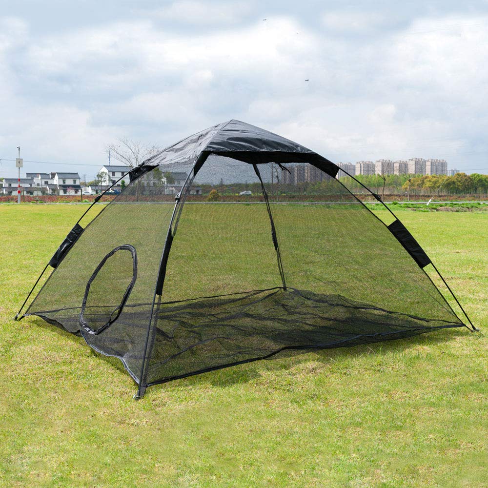 HI SUYI portable cat tent setup for quick outdoor play.