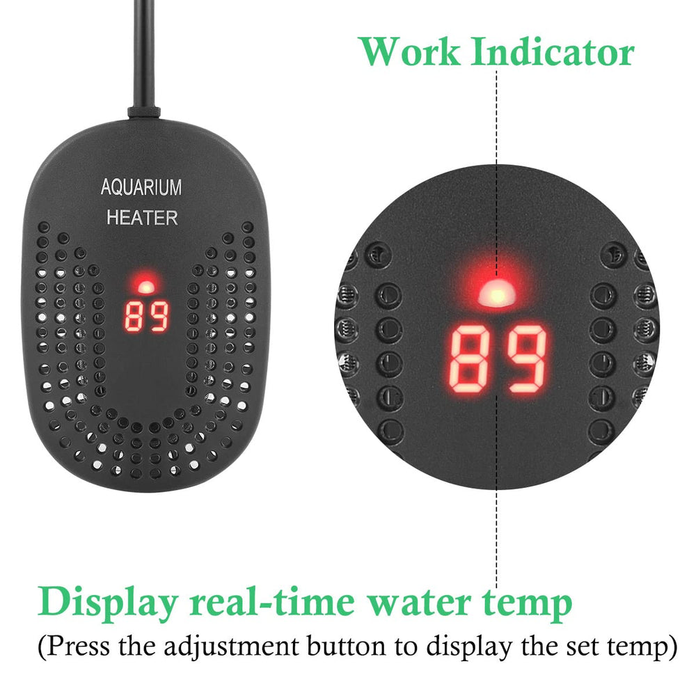 Hitop 100W: pantalla LED muestra la temperatura en tiempo real