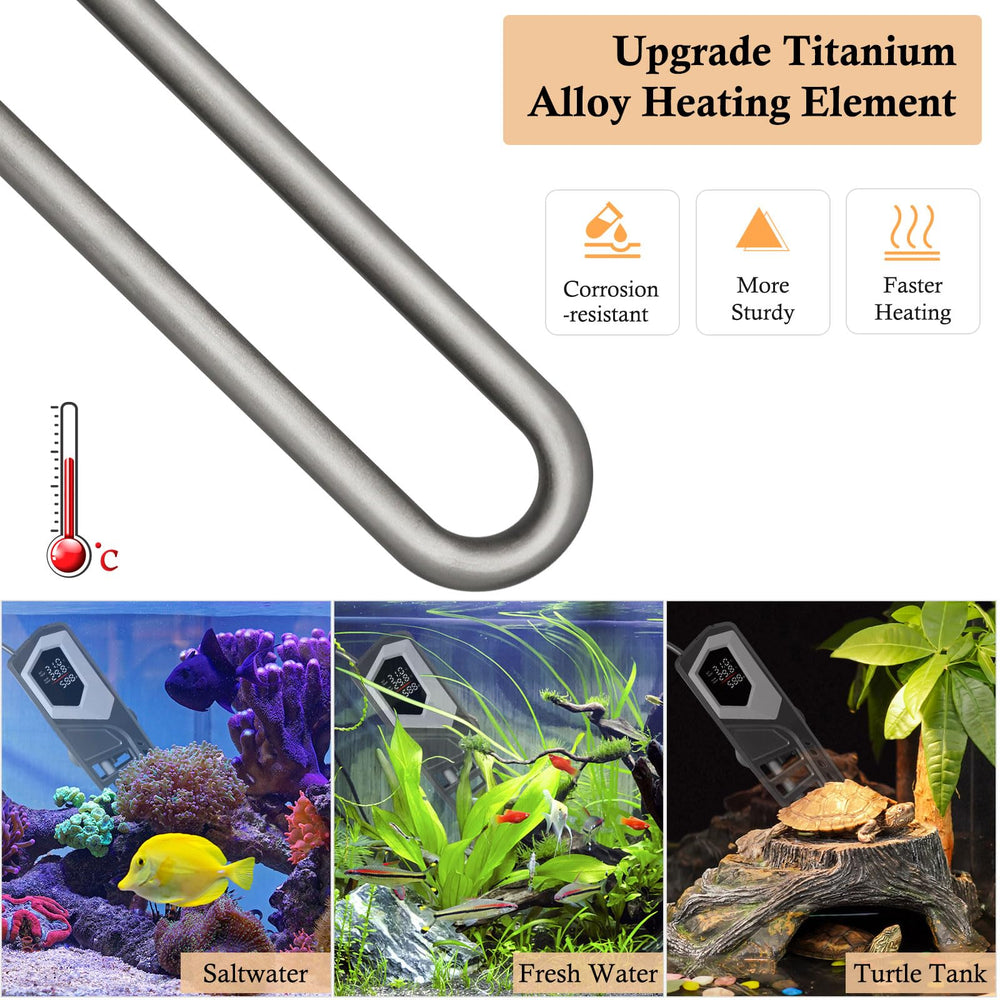 HITOP heater suitable for 75-150 gallon tanks