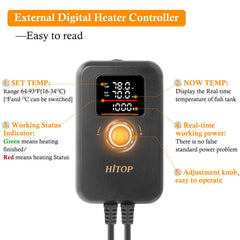 HITOP titanium alloy heating-tube closeup highlighting durable corrosion-resistant material