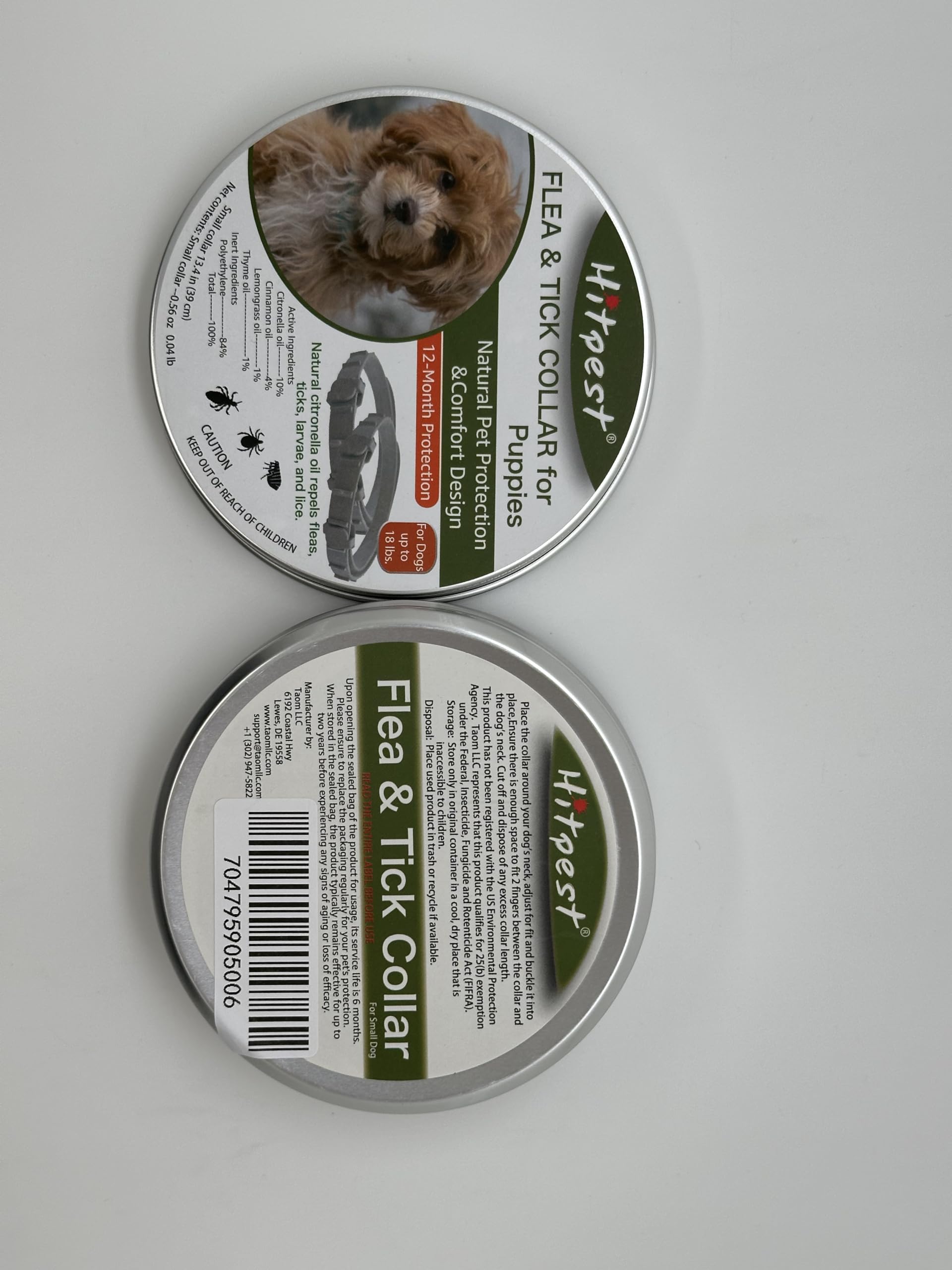 Hitpest included flea-comb image illustrating extra grooming tool