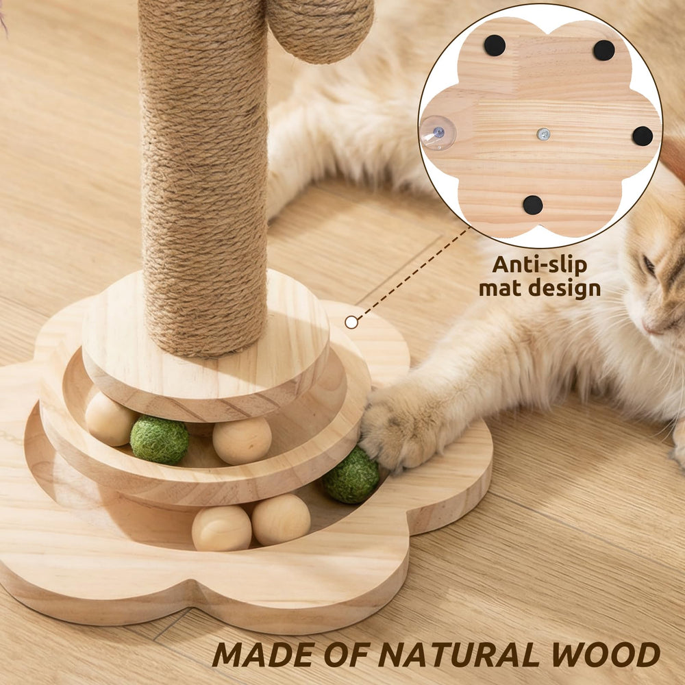 HivaolJoy Ball track adds interactive motion to entertain curious cats.