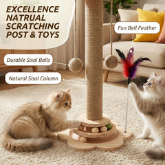 HivaolJoy Catnip toy balls add playful interaction to encourage activity.