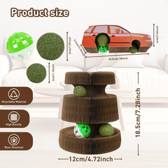 HivaolJoy interactive toy ball engages curiosity and tracking for mental stimulation.