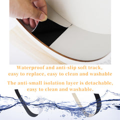HJLSWXKQ waterproof detachable track for easy cleaning and maintenance.
