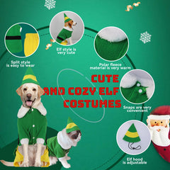 Hladce dog elf hat included adds festive charm to any holiday event