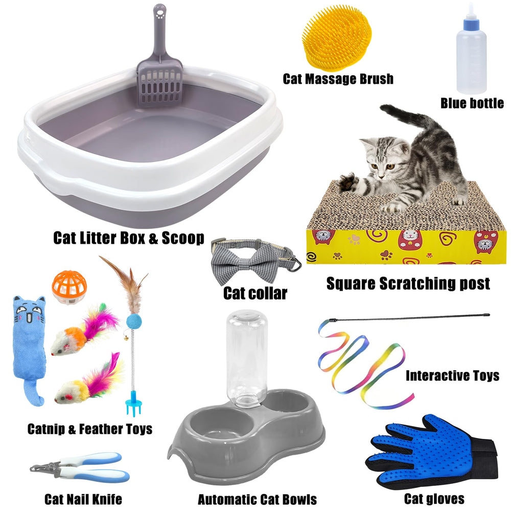 Hlimior kitten starter kit litter scoop for fast, hygienic cleaning between uses
