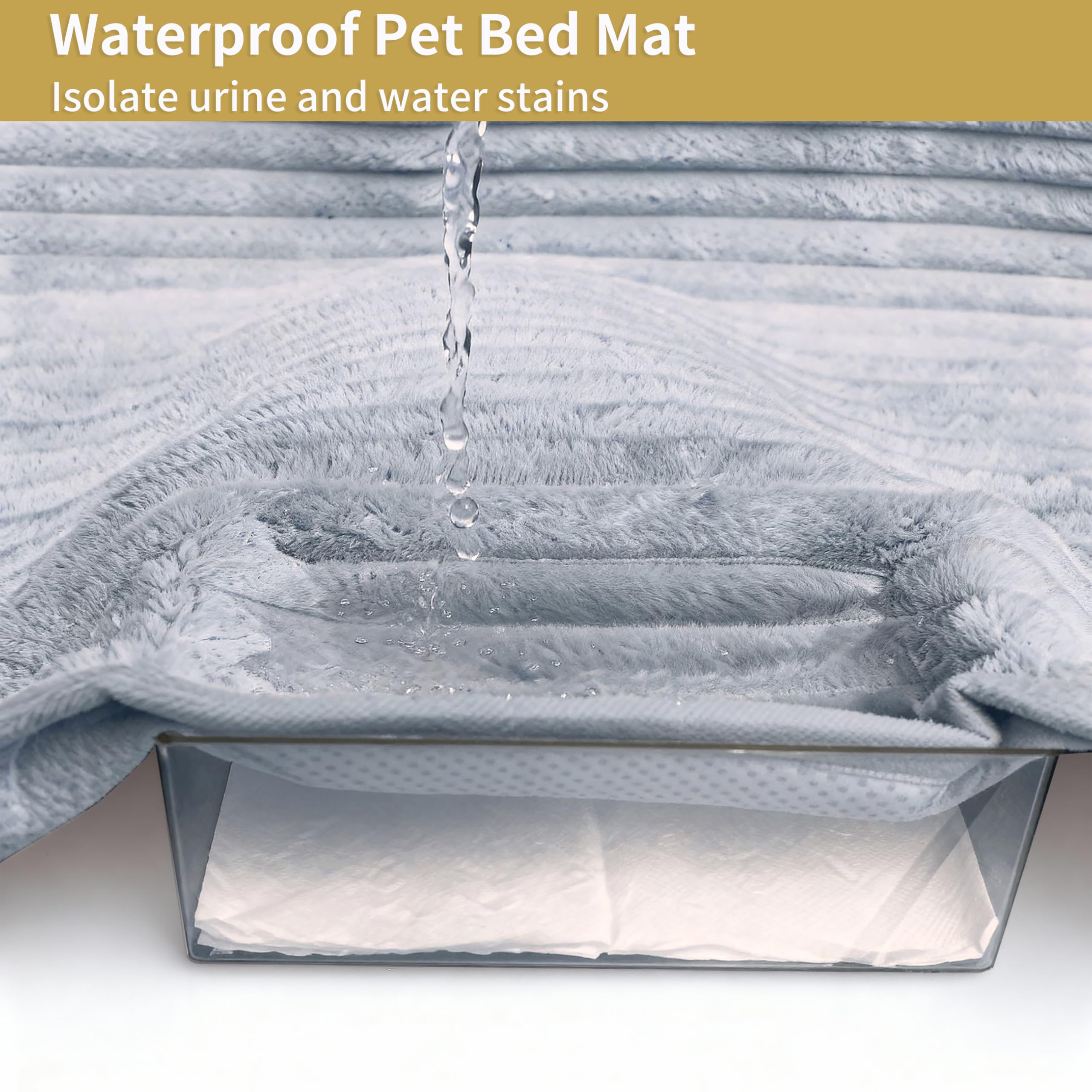 HMOCK backseat dog bed offers spacious design for larger dogs on road trips.
