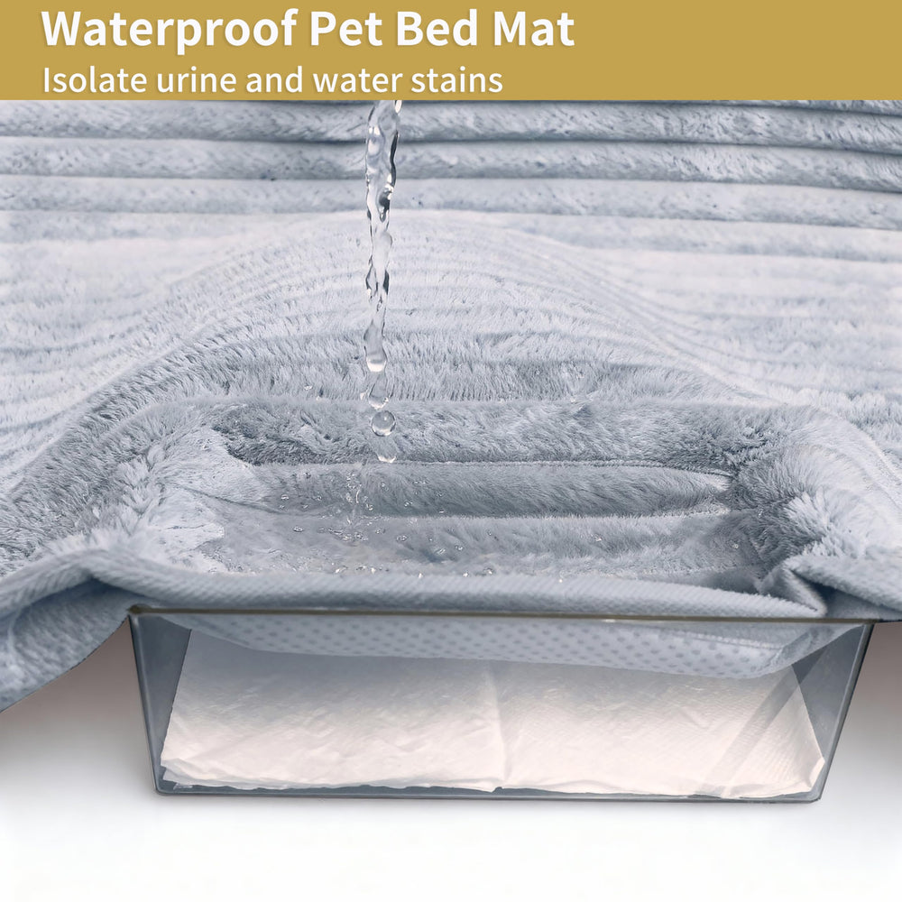 HMOCK backseat dog bed offers spacious design for larger dogs on road trips.